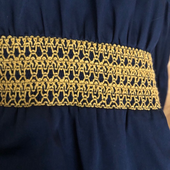 Elizabeth and James Navy Blue Tunic Dress - Picture 4 of 5